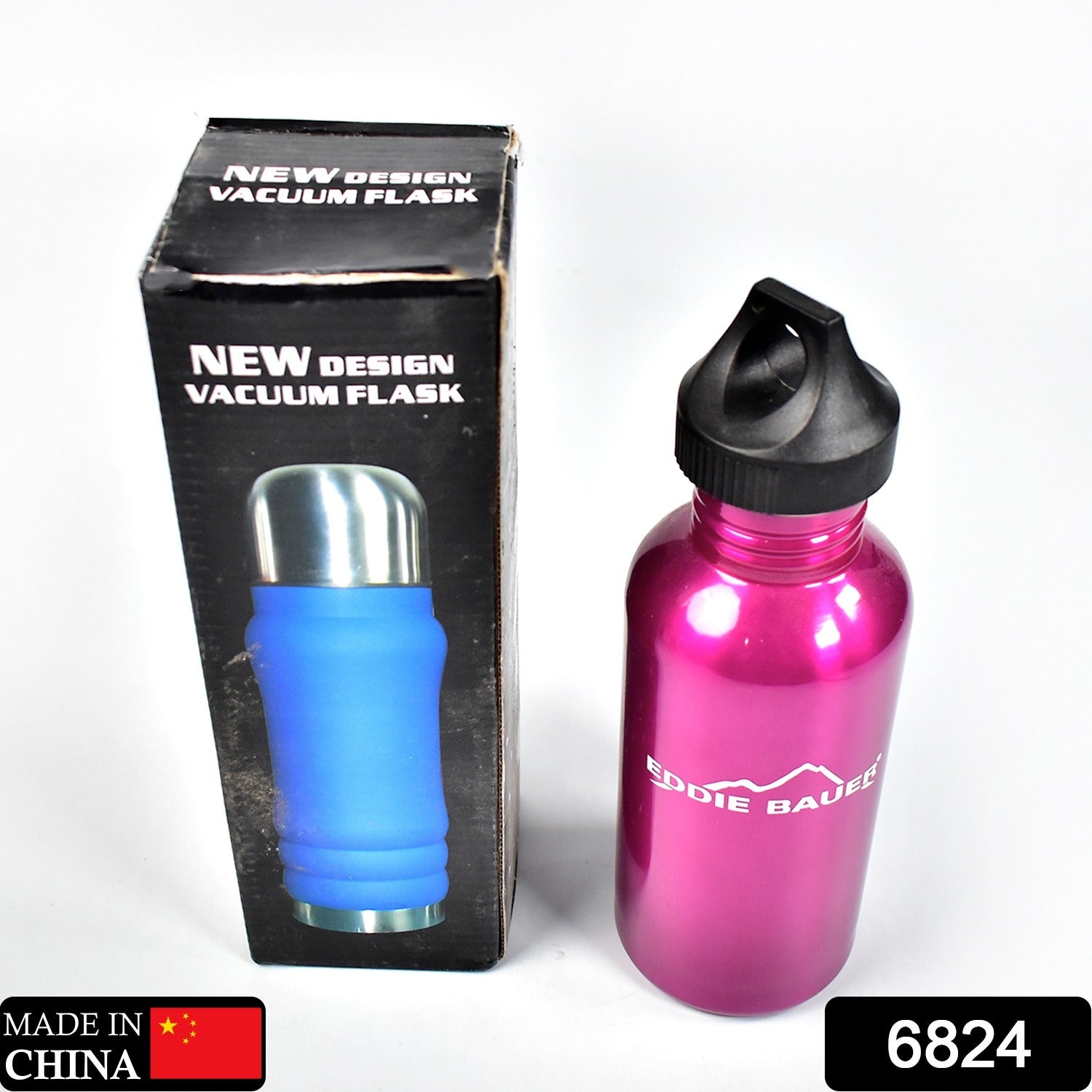 6824 800ml Vacuum Insulated Bottle Personal Hydration Eco Friendly Sports Bottle Keeps Your Cold for 24 Hours and Hot for 12 hours Perfect for Yoga Soccer Basketball Fitness Softball (1pc). DeoDap 6824 800ml Vacuum Insulated Bottle Personal Hydration Eco Friendly Sports Bottle Keeps Your Cold for 24 Hours and Hot for 12 hours Perfect for Yoga Soccer Basketball Fitness Softball (1pc). DeoDap